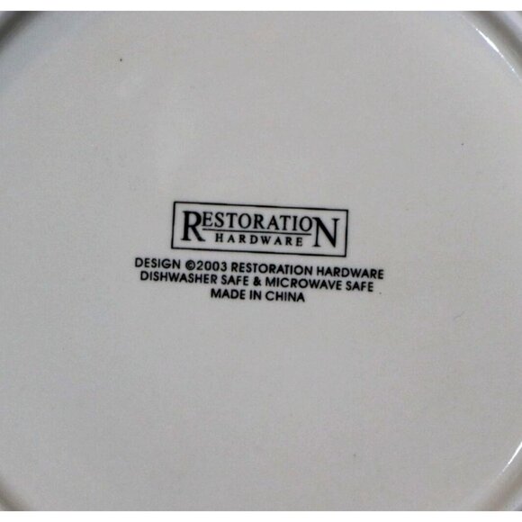 Vintage Restoration Hardware French Wine Label Plate Set in Org Box - Picture 9 of 9